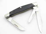 Vtg 1993 Buck 303 Cadet Medium 3 Blade Folding Pocket Knife Black Handle