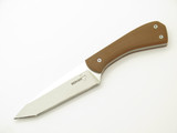 Boker Plus 02BO009 SK Knives Stonewash Fixed 6.12" Tanto Blade Knife Sheath