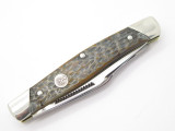 Vtg 1970s Boker USA Tree Brand 9885 3 Blade Stockman Folding Pocket Knife