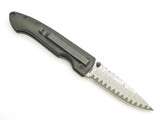 Boker Plus 331 Damascus Gent I Damascus 4.5" Ebony Folding Pocket Knife