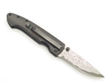 Boker Plus 330 Damascus Gent II Damascus Ebony Folding Pocket Knife