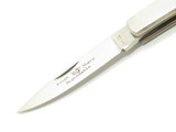 Vintage 1970s Rhino Gesco Seizo Imai Seki Japan 3.25" Bone Lockback Pocket Knife