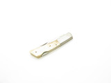 Vintage 1970s Rhino Gesco Seizo Imai Seki Japan 3.62" Bone Lockback Pocket Knife