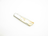 Vintage 1970s Rhino Gesco Seizo Imai Seki Japan 3.62" Bone Lockback Pocket Knife