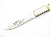 Vintage 1970s Rhino Gesco Seizo Imai Seki Japan 3.62" Bone Lockback Pocket Knife