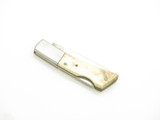 Vintage 1970s Rhino Gesco Seizo Imai Seki Japan 2.5" Lockback Bone Pocket Knife