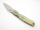 Spyderco USA C81GM4P2 Paramilitary 2 Sprint Jade G10 CPM-M4 Folding Pocket Knife