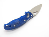 Spyderco USA C101PBL2 Manix 2 CTS-BD1 Blue FRCP Folding Pocket Knife