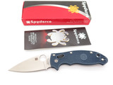 Spyderco USA C101PDBL2 Manix 2 CPMS110V Dark Blue FRCP Folding Pocket Knife