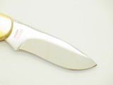 Vtg 1970s Rhino Gesco Seizo Imai Seki Japan Folding Hunter 4.5" Lockback Knife