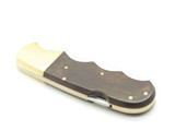 Vtg 1970s Rhino Gesco Seizo Imai Seki Japan Folding Hunter 4.5" Lockback Knife