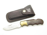 Vtg 1970s Rhino Gesco Seizo Imai Seki Japan 4.5" Folding Hunter Lockback Knife