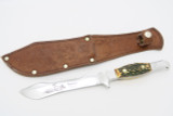 Left* Kopromed Stag Fixed Hunting Knife Polish Version Of The Puma White Hunter