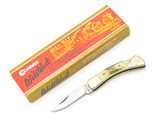 Vintage 1970s Compass Industries Seizo Imai Seki Japan Stag 2.5" Lockback Knife