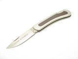 Vintage 1970s Compass Industries Seizo Imai Seki Japan Wood 5" Lockback Knife