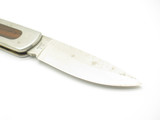 Vintage 1970s Compass Industries Seizo Imai Seki Japan Wood 5" Lockback Knife