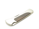 Vintage 1970s Premier Seizo Imai Seki Japan 4.5" Wood Folding Lockback Knife