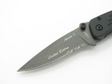 Vtg Columbia River CRKT 7012B 7012 Apache II Folding Knife ATS-34 Limited Ed.