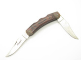 Vintage 1980s Rugged Seizo Imai Seki Japan Longhorn Folding Knife in Parker Box