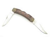 Vintage 1980s Rugged Seizo Imai Seki Japan Longhorn Folding Knife in Parker Box