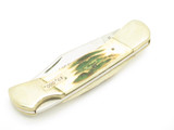 Vintage '80s C I Compass Seizo Imai Seki Japan Stag Folding Lockback 4.25" Knife