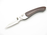 Vintage 1980s Rigid Seizo Imai Seki Japan Wood Folding 3.37" Top Lock Knife