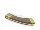 Vtg 70s Madonna Puma Inox Seizo Imai Seki Japan Wood 4.37" Lockback Pocket Knife
