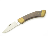 Vtg 70s Madonna Puma Inox Seizo Imai Seki Japan 4.37" Wood Lockback Pocket Knife