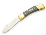 Vtg 70s Madonna Puma Inox Seizo Imai Seki Japan 4.37" Pocket Lockback Wood Knife
