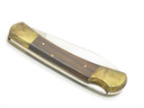 Vtg 70s Madonna Puma Inox Seizo Imai Seki Japan Pocket Lockback 4.37" Wood Knife
