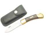Vtg 70s Madonna Puma Inox Seizo Imai Seki Japan Pocket Lockback Wood 4.37" Knife