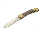 Vtg 1970s Madonna Puma Inox Seizo Imai Seki Japan Hunter Lockback Wood 5" Knife