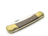 Vtg 1970s Madonna Puma Inox Seizo Imai Seki Japan Hunter Lockback Wood 5" Knife