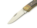 Vtg 1970s Madonna Puma Inox Seizo Imai Seki Japan Pocket Lockback 3" Wood Knife