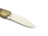 Vtg 1970s Madonna Puma Inox Seizo Imai Seki Japan Pocket Lockback 3" Wood Knife