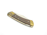 Vtg 1970s Madonna Puma Inox Seizo Imai Seki Japan Pocket Lockback 3" Wood Knife