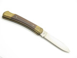 Vintage 1970s Madonna Puma Inox Imai 4" Wood Lockback Folding Pocket Knife