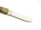 Vintage 1970s Madonna Puma Inox Imai 4" Wood Lockback Folding Pocket Knife