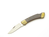 Vintage 1970s Madonna Puma Inox Imai 4" Clip Wood Lockback Folding Pocket Knife