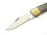 Vintage 1970s Madonna Puma Inox Imai 4" Clip Wood Lockback Folding Pocket Knife