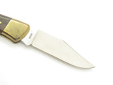 Vintage 1970s Madonna Puma Inox Imai 4" Clip Wood Lockback Folding Pocket Knife