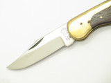 Vintage Olsen OK 164 Brassy Seizo Imai Seki Japan Folding 4.12" Lockback Knife