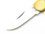 Vintage Olsen OK 162 Lil Brassy Seizo Imai Seki Japan Lockback Folding Knife