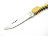 Vintage Olsen OK 152 Seizo Imai Seki Japan Brass & Bone 4.25" Lockback Knife