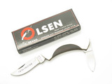 Vintage Olsen OK 143 Seki Japan Seizo Imai Canoe Folding Pocket Knife (Blem)