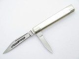Vtg Parker Country Doctor Pearl Mop Handle Folding Pocket Knife Seki Japan