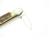 Vtg United Cutlery Seki Japan Seizo Imai 3.62" Pocket Folding Jigged Bone Knife