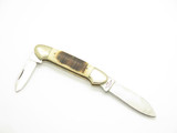 Vtg United Cutlery Seki Japan Seizo Imai 3.62" Pocket Folding Jigged Bone Knife