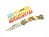 Vtg United Cutlery Deer Seki Japan Seizo Imai Stag 3.62" Pocket Lockback Knife