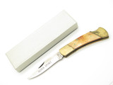Vintage 70s Valor Seki Japan Seizo Imai Bone Lockback 3.5" Pocket Folding Knife
